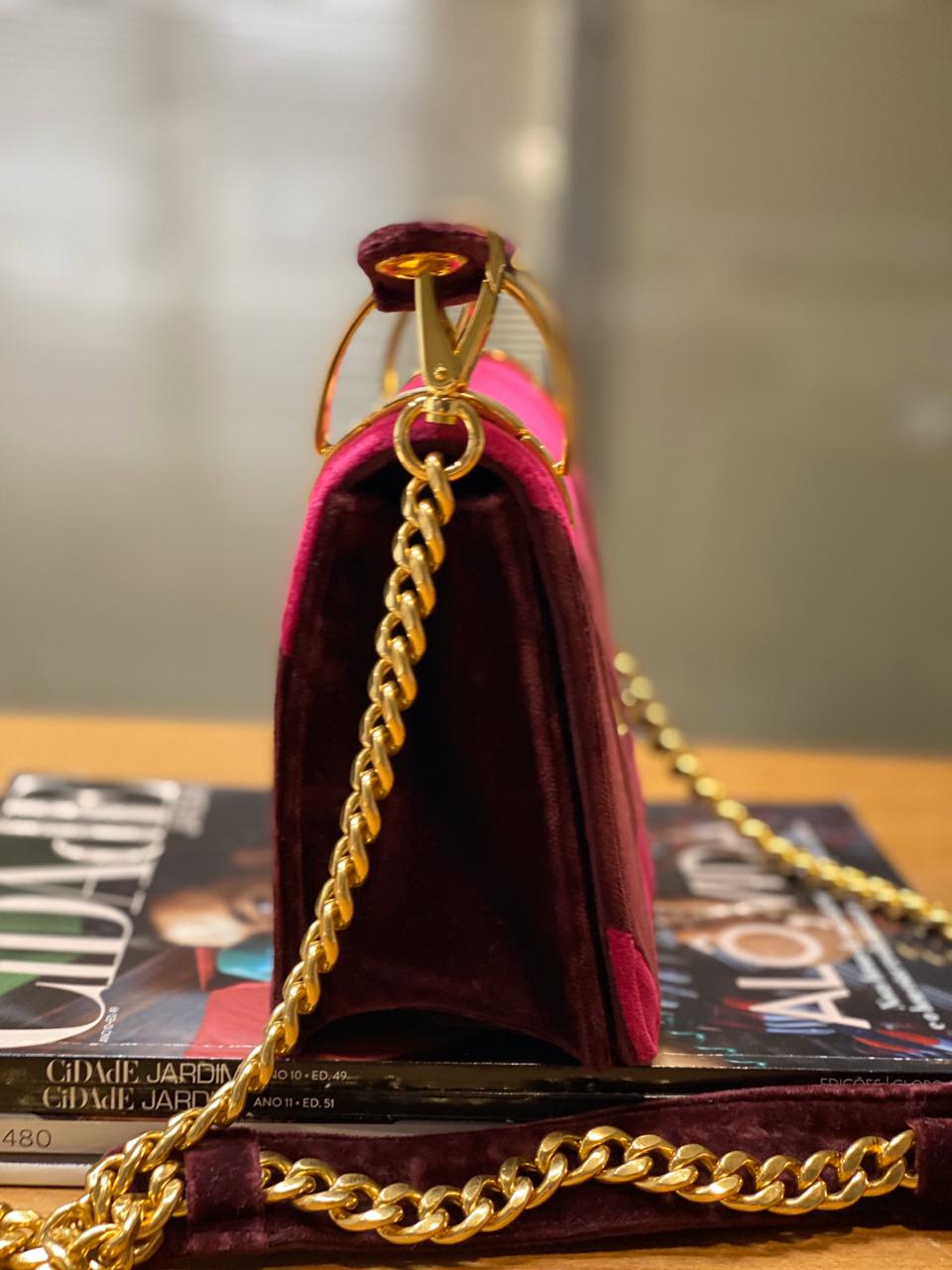 multicolor prada bolsa