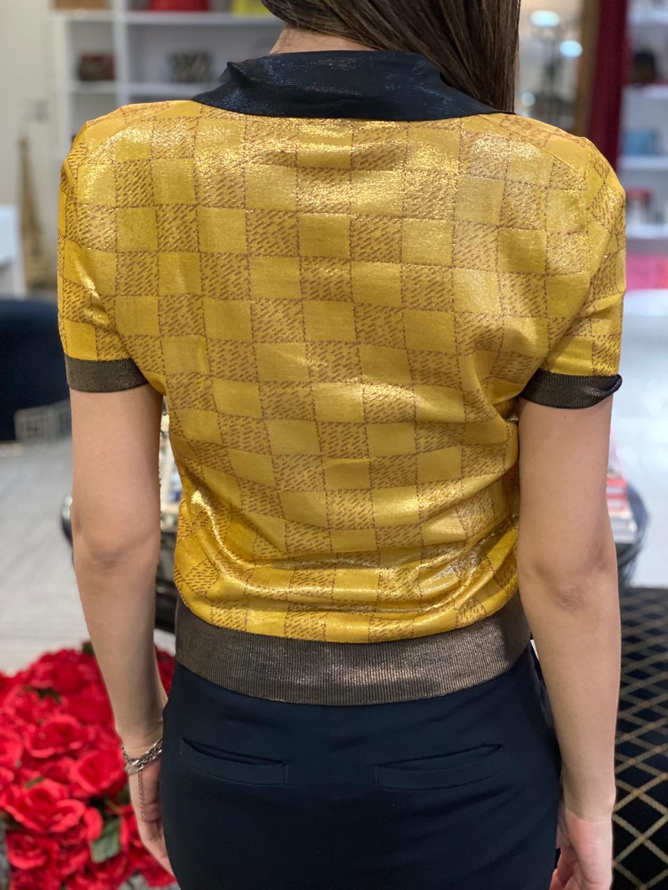 Biquíni réplica Louis Vuitton TAM único - Loja Cia da Moda