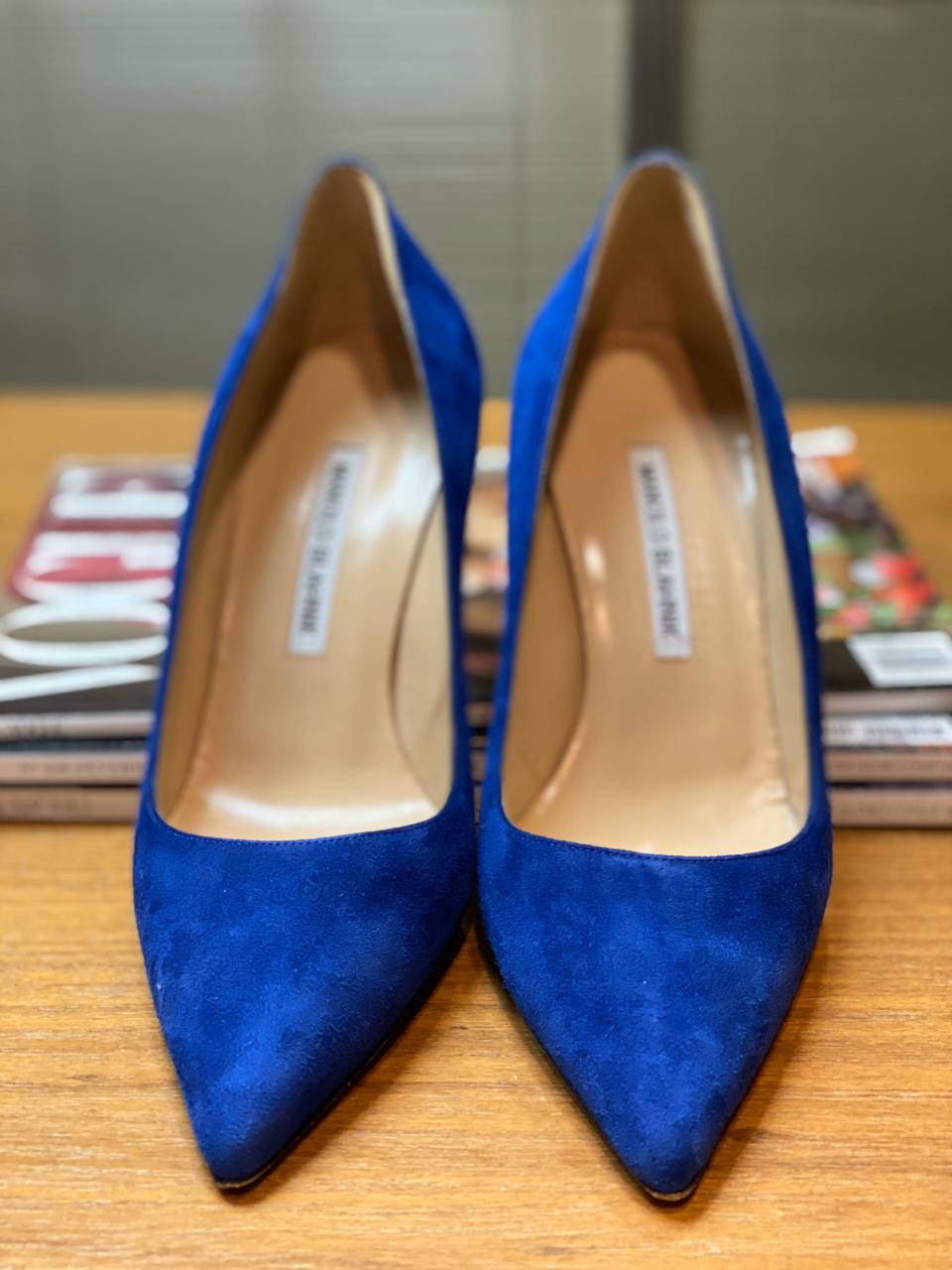 【Skmtmek0122 】MANOLO BLAHNIK 青 スエード Skmtmek0122 】MANOLO BLAHNIK 青 スエード Skmtmek0122 様専用