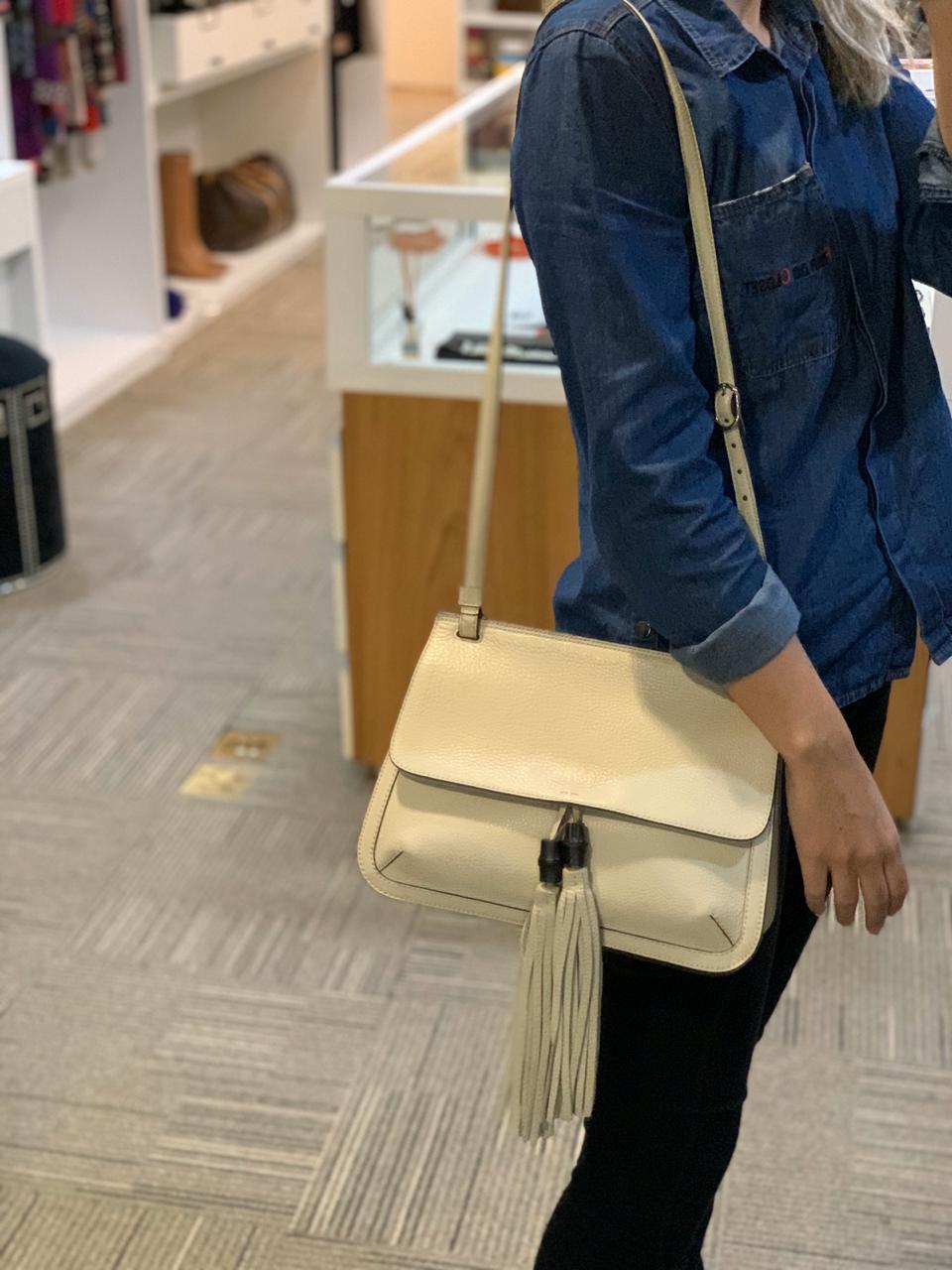 gucci bamboo clutch bolsa