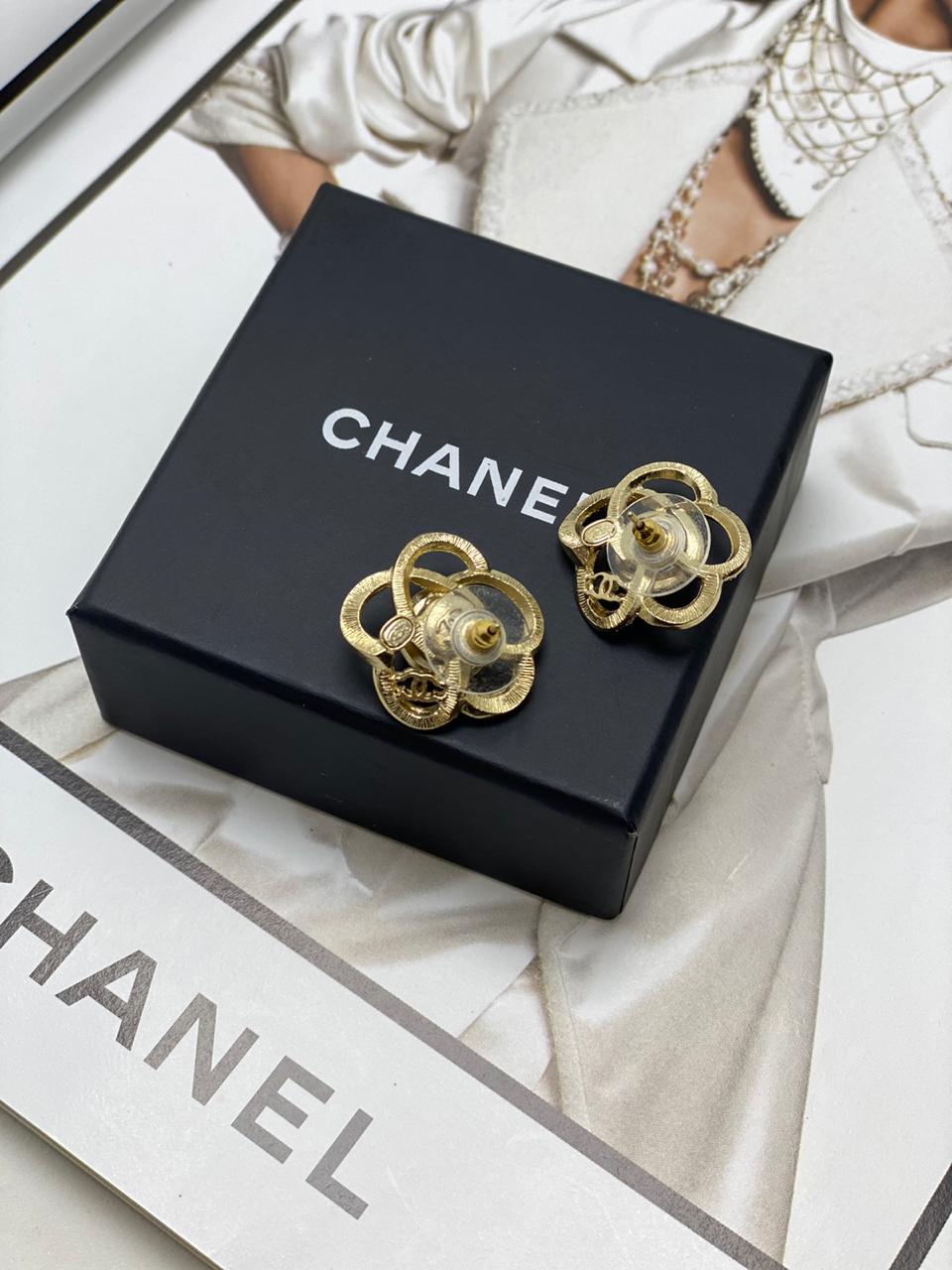 chanel earring box for sale