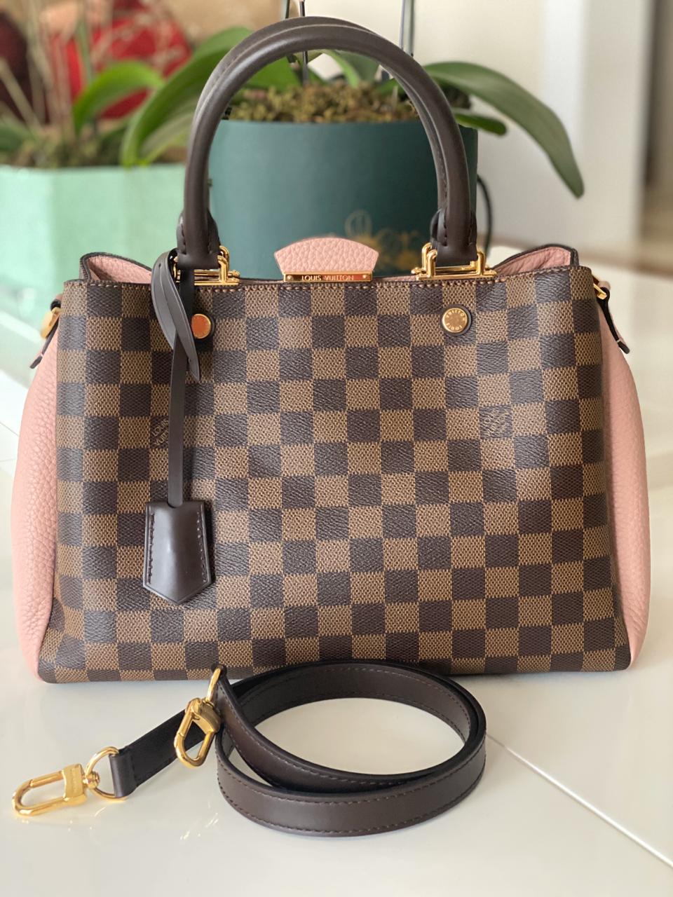 maroon louis vuitton bolsa