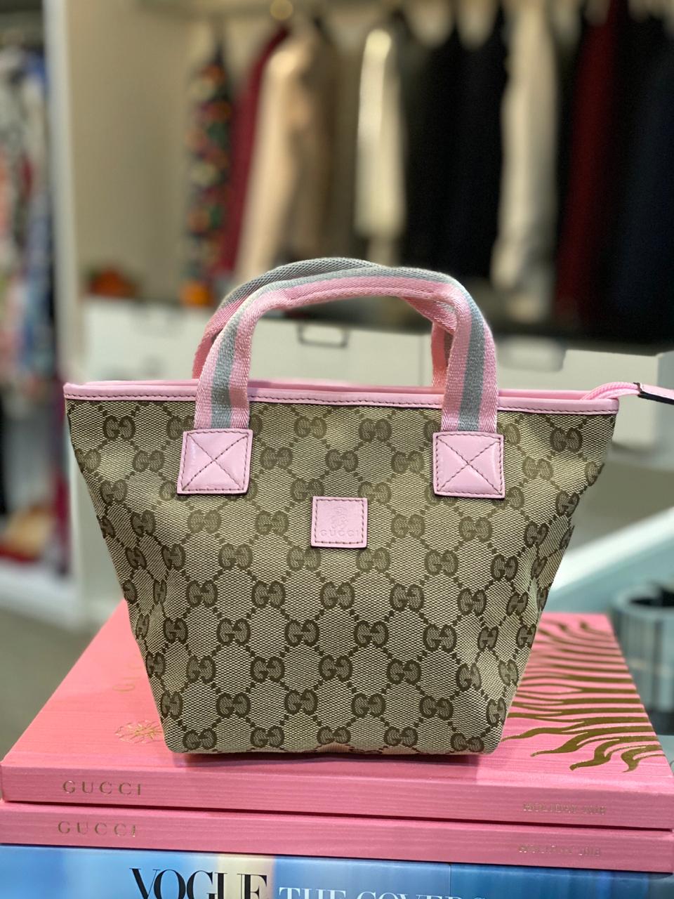 gucci baby pink bolsa