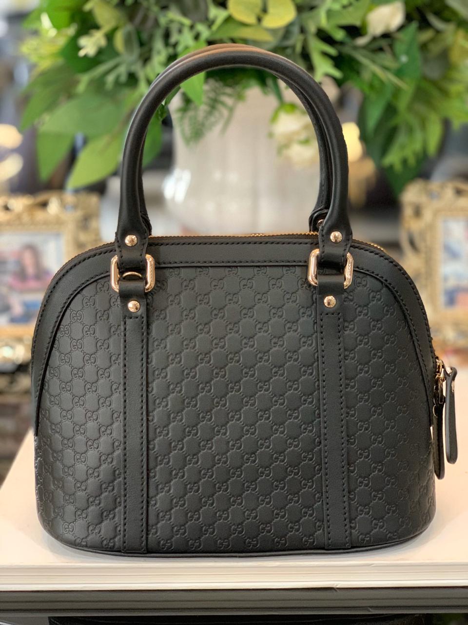 gucci signature bolsa black