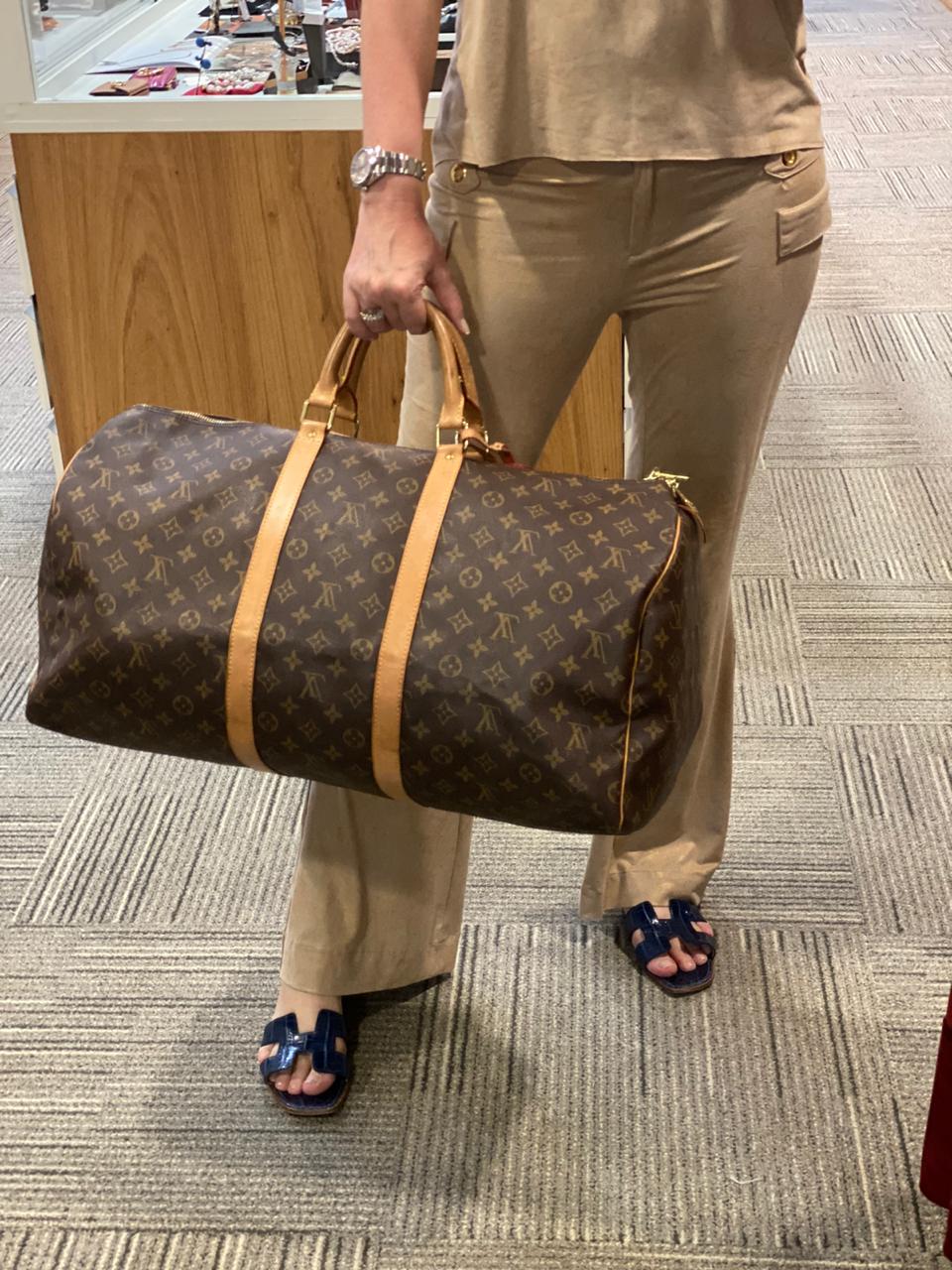 BOLSA LOUIS VUITTON KEEPALL Fora do Closet