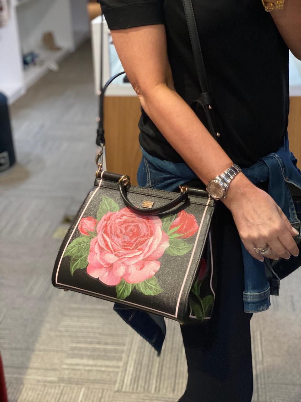 dolce and gabbana pink sicily bolsa