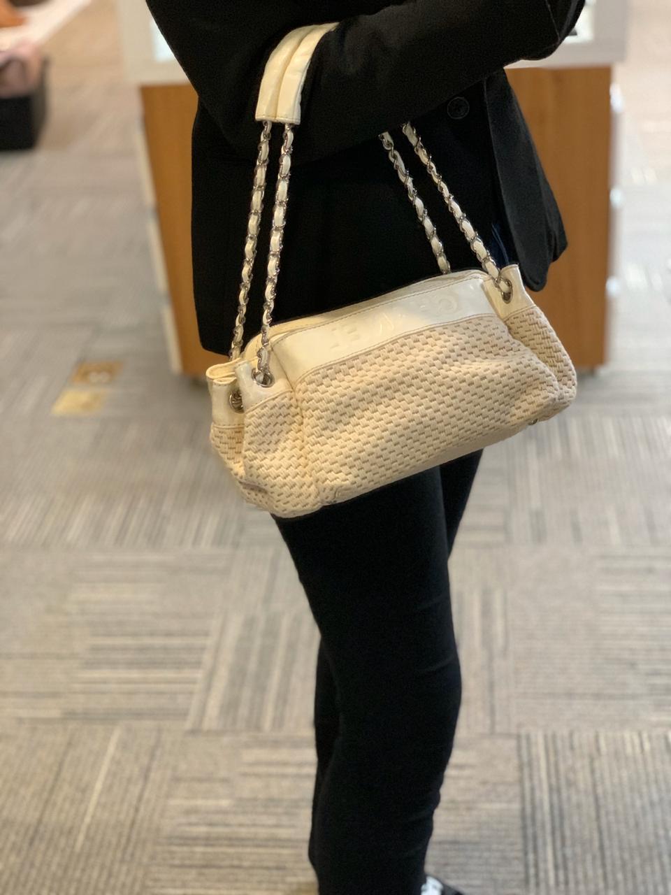 BOLSA CHANEL CROCHET LAX ACCORDION | Fora do Closet