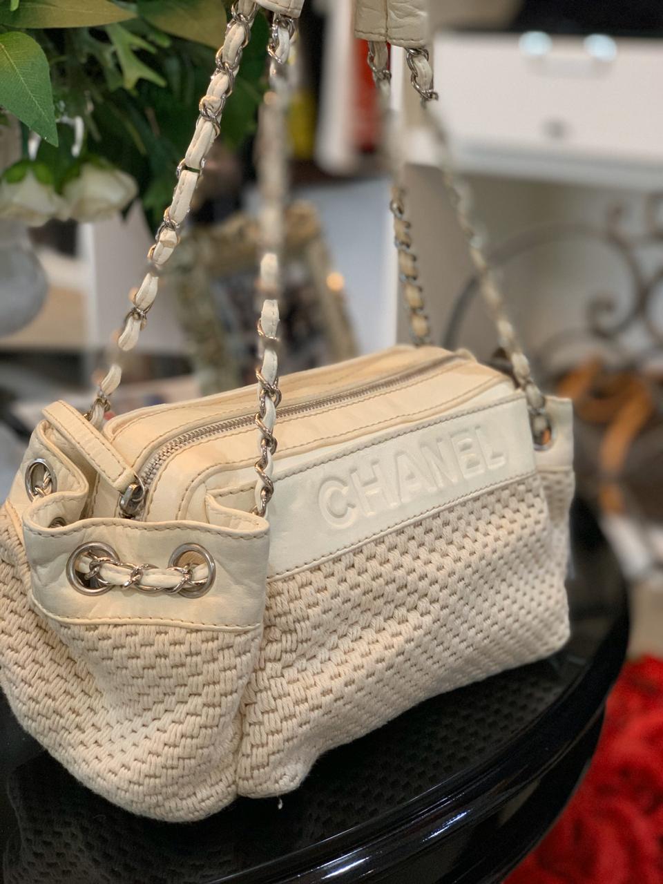 BOLSA CHANEL CROCHET LAX ACCORDION | Fora do Closet