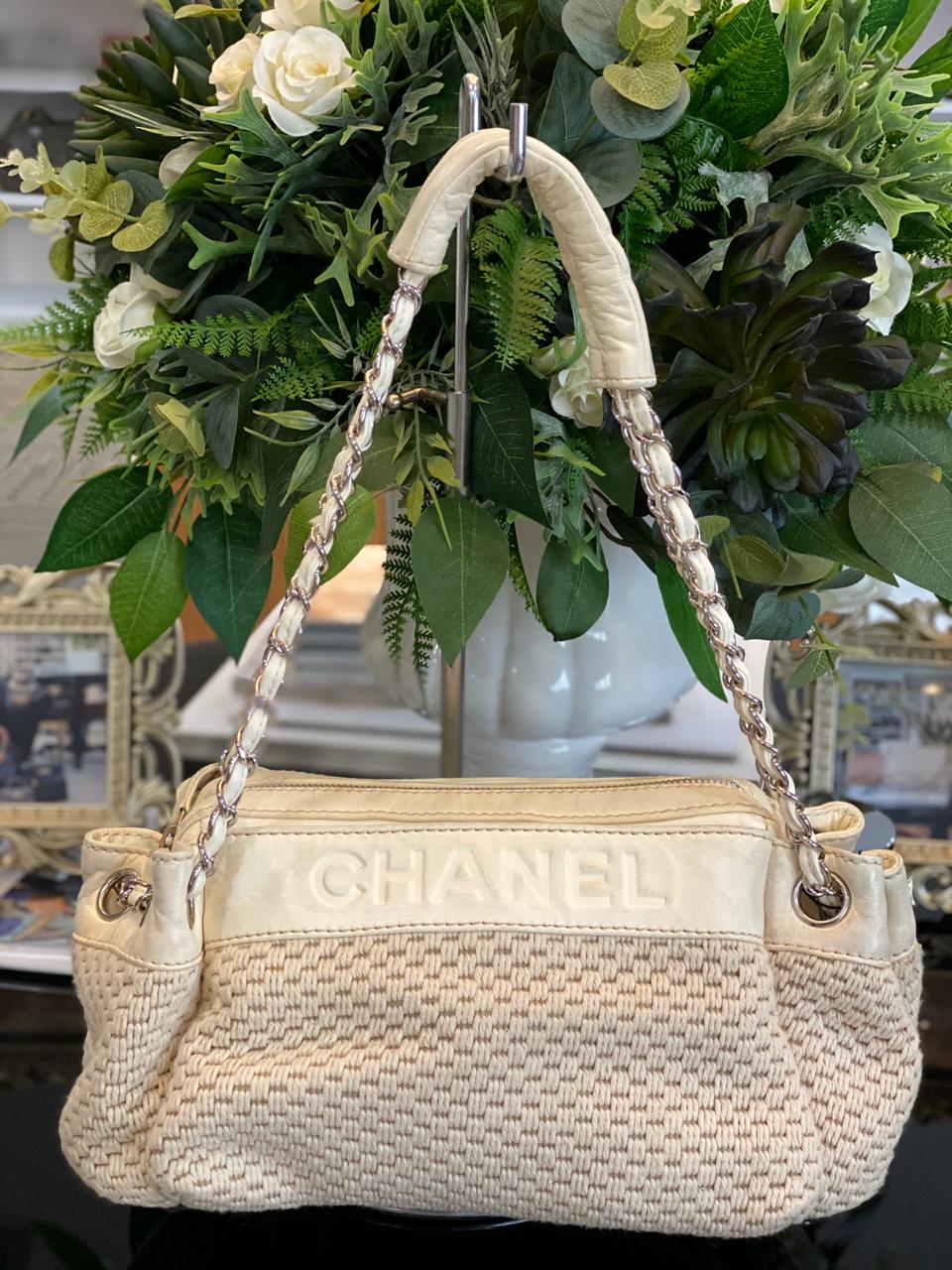 chanel crochet bolsa