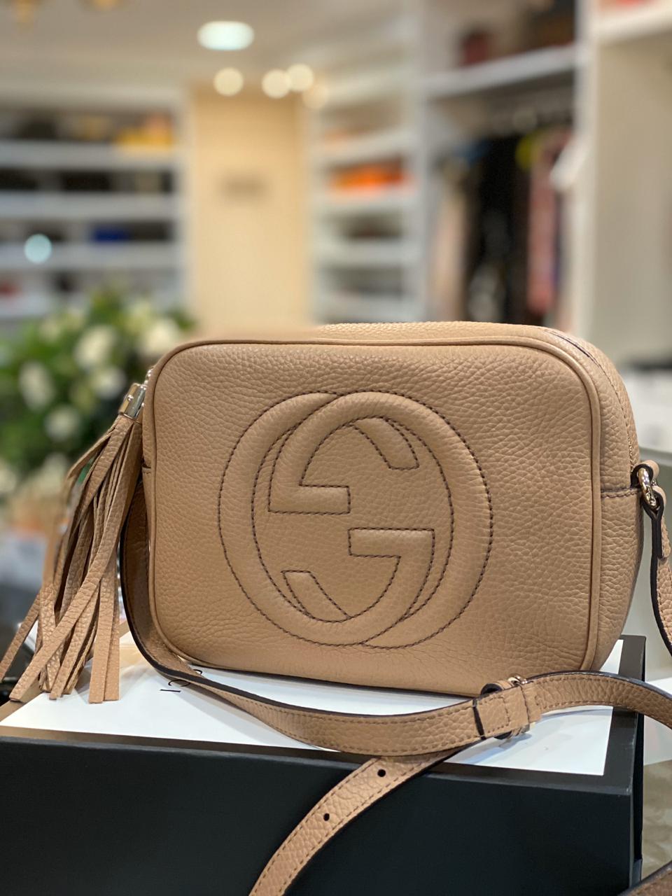 BOLSA GUCCI SOHO DISCO NUDE