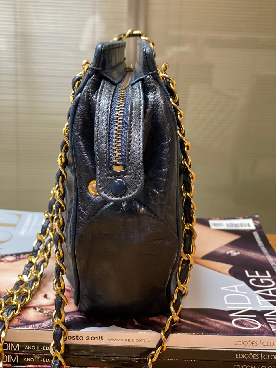 small drawstring bolsa chanel