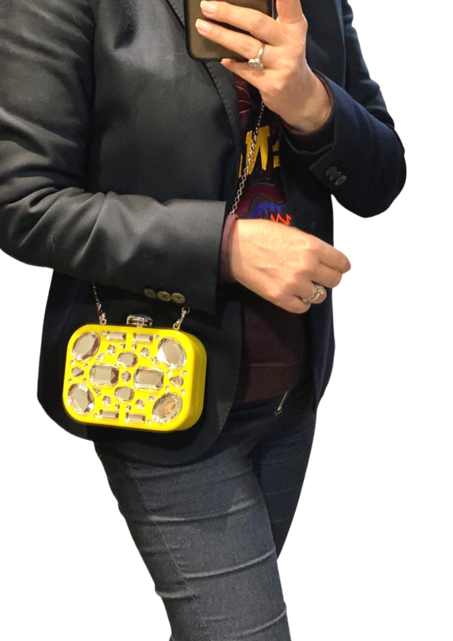 miu miu embellished bolsa