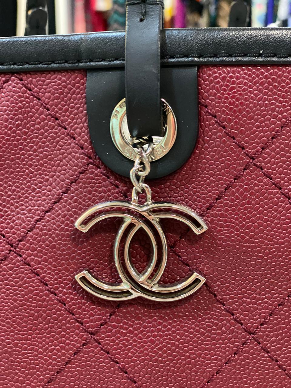 chanel bolsa keychain