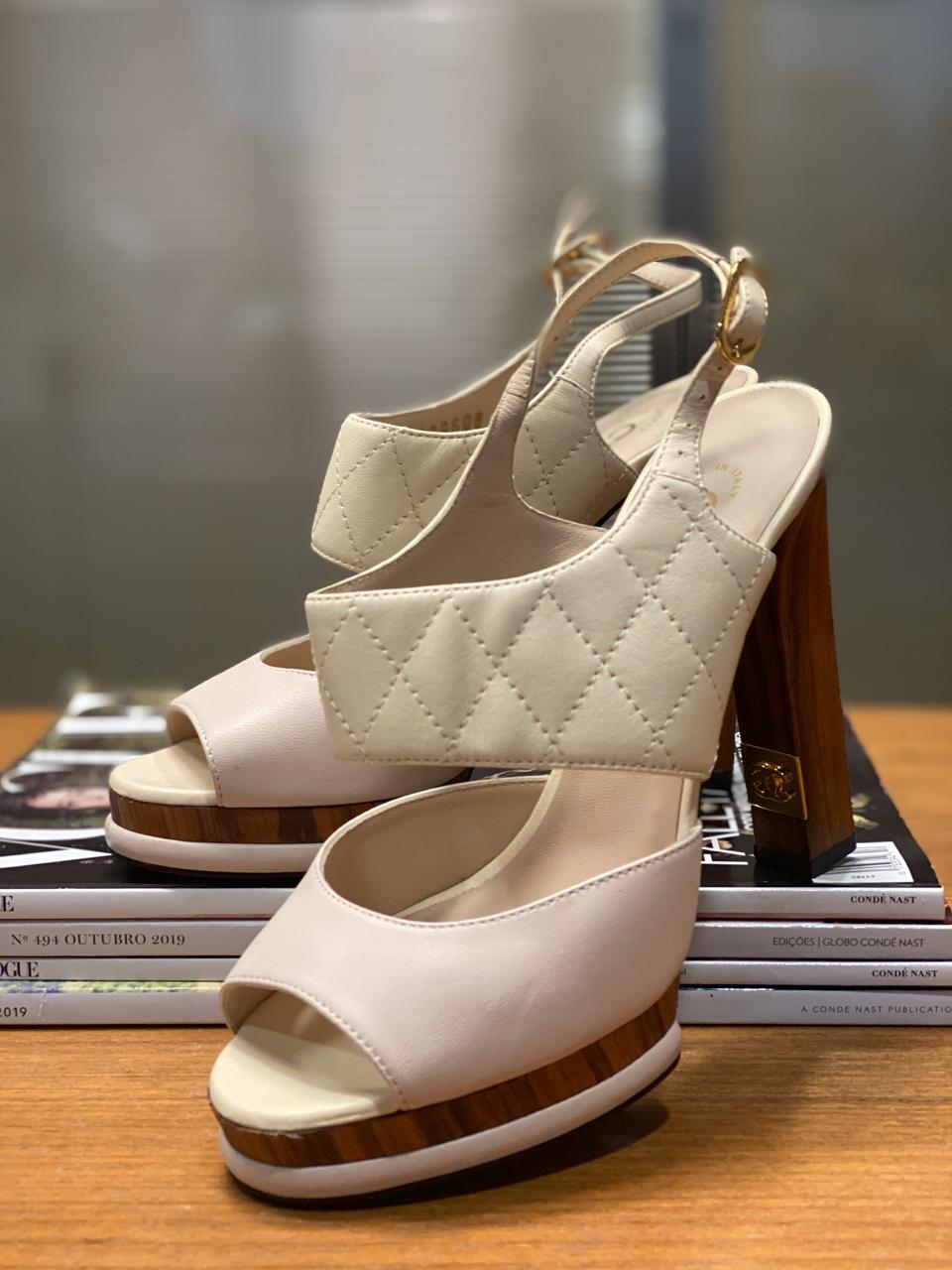 sapatos chanel 2019